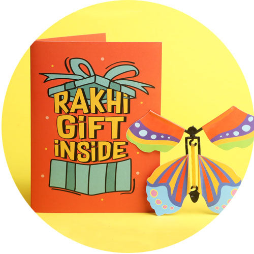 A Customized Rakhi for your sweet brother